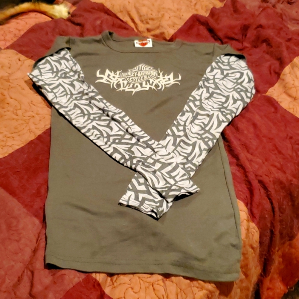 Women's Harley Davidson long sleeve t shirt